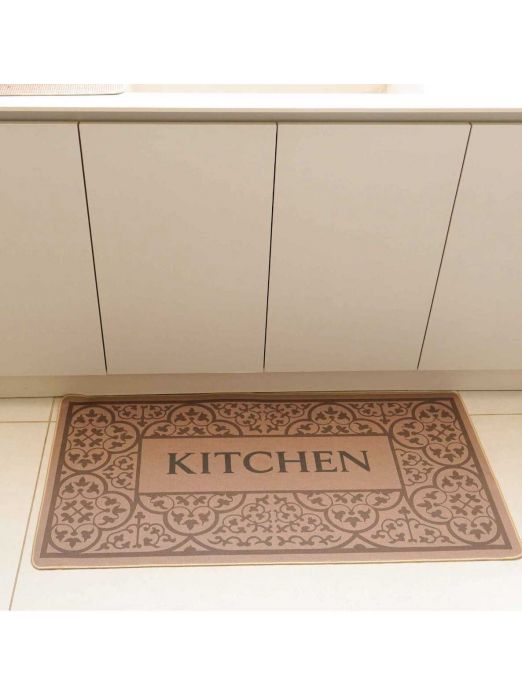 שטיח גומי פרחוני למטבח KITCHEN דגם קוויבק 70
