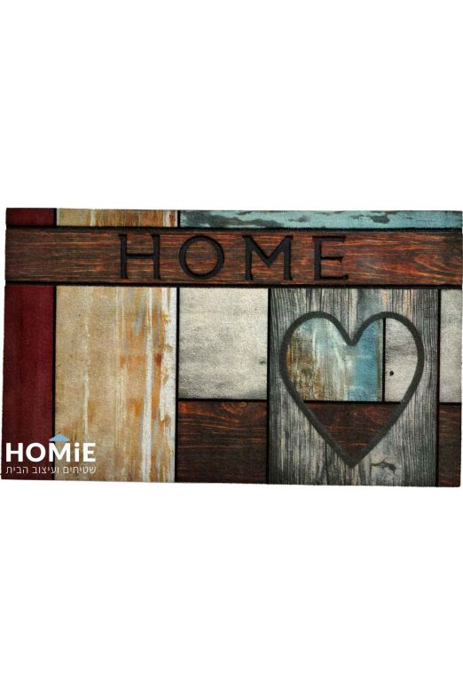 שטיח כניסה-סף גומי עבה לבית קורות עץ HOME דגם ניו יורק 42